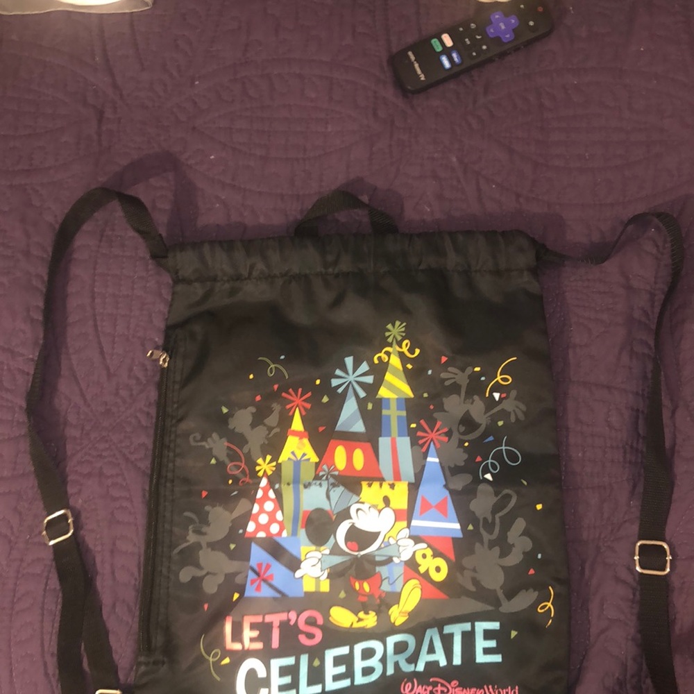 Disney Mickey Draw String Back Pack